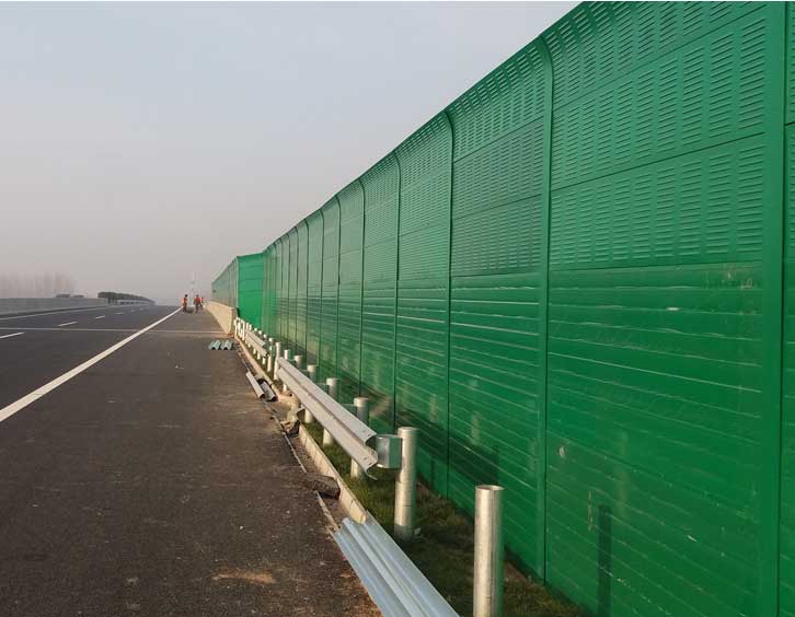 济南到东营-济东高速公路声屏障安装